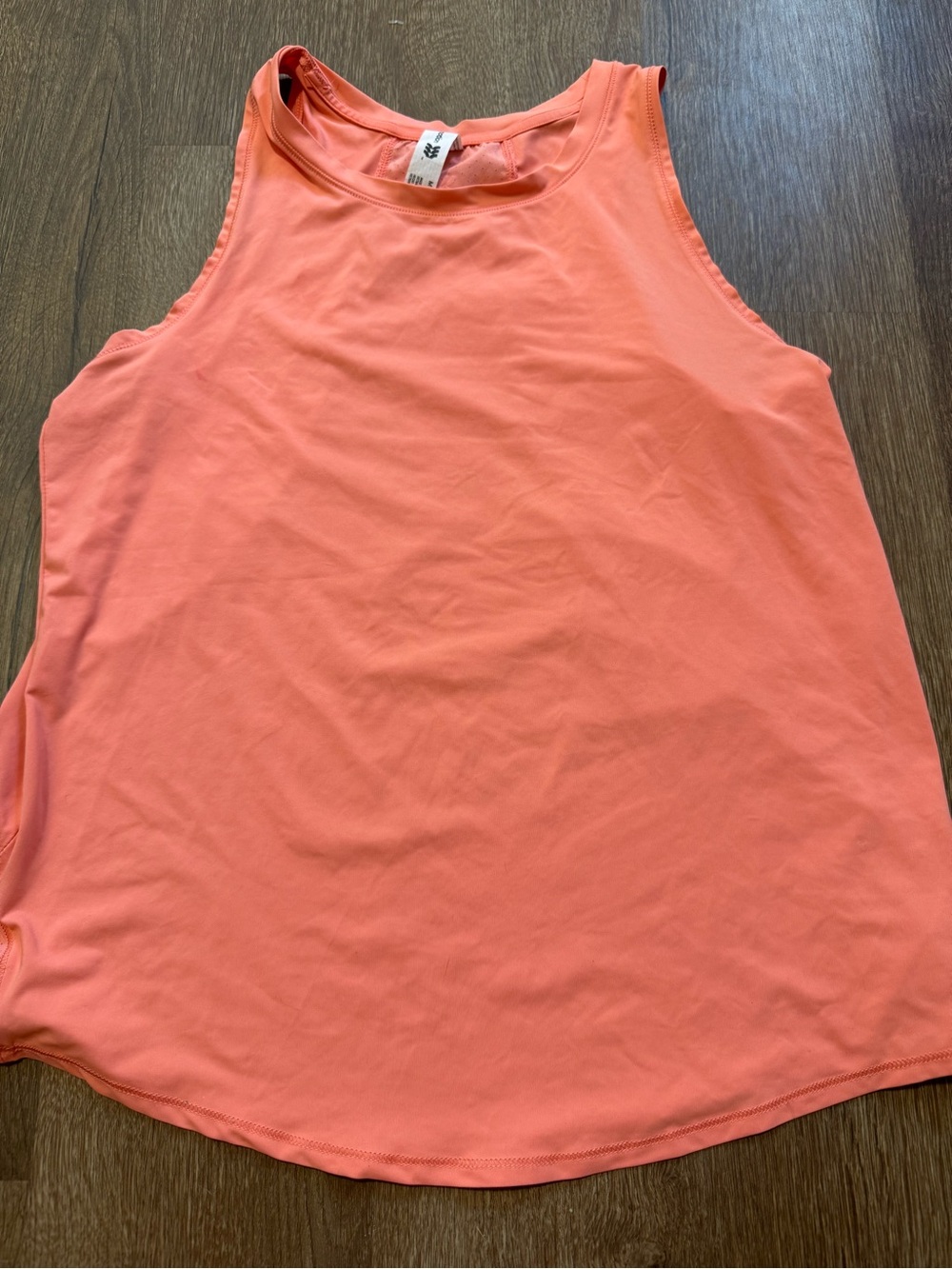 All in Motion Women’s Athletic Racerback Tank Coral Breathable Size M